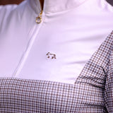 The Proper Fox Houndstooth Sun Shirt