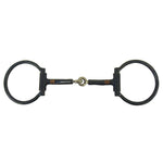 Robart Pinchless Black Sweet Iron Offset Dee Snaffle Bit 5" - Equiluxe Tack - Equiluxe Tack