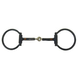 Robart Pinchless Black Sweet Iron Offset Dee Snaffle Bit 5" - Equiluxe Tack - Equiluxe Tack