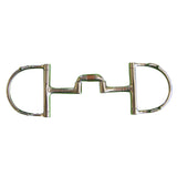 Robart Pinchless Stainless Steel Dee Low Port with Rollers Mouth Bit 5" - Equiluxe Tack - Equiluxe Tack