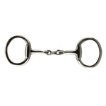 Robart Pinchless Stainless Steel Eggbutt French Link Snaffle Bit 5" - Equiluxe Tack - Equiluxe Tack