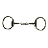 Robart Pinchless Stainless Steel Eggbutt French Link Snaffle Bit 5" - Equiluxe Tack - Equiluxe Tack