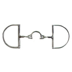 Robart Pinchless Stainless Steel Hunter Dee Segunda - Quarter Moon Mouth Bit - Equiluxe Tack - Equiluxe Tack