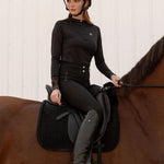 Ronner Amelie Show Shirt Long Sleeve | Black - Rönner - Equiluxe Tack