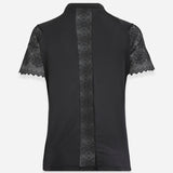 Ronner Amelie Show Shirt Short Sleeve | Black - Rönner - Equiluxe Tack