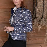 Rönner Barn Quilted Jacket | Victory Print - Rönner - Equiluxe Tack