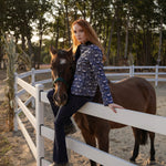 Ronner Barn Quilted Jacket | Victory Print Midnight - Rönner - Equiluxe Tack