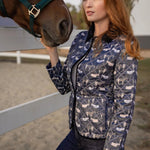 Ronner Barn Quilted Jacket | Victory Print Midnight - Rönner - Equiluxe Tack