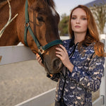 Ronner Barn Quilted Jacket | Victory Print Midnight - Rönner - Equiluxe Tack