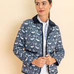 Ronner Barn Quilted Jacket | Victory Print Midnight - Rönner - Equiluxe Tack