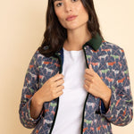 Ronner Barn Quilted Jacket | Victory Print Navy Plaid - Rönner - Equiluxe Tack