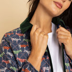 Ronner Barn Quilted Jacket | Victory Print Navy Plaid - Rönner - Equiluxe Tack