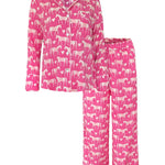 Rönner Be Mine PJ'S Set | Hot Pink | Equestrian Sleepwear Collection - Rönner - Equiluxe Tack