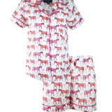 Rönner Be Mine Pj's Set Short Sleeve | Equestrian Sleepwear Collection - Rönner - Equiluxe Tack