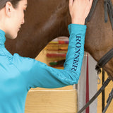 Rönner Braid Quarter Zip Long - Sleeve | Jade - Rönner - Equiluxe Tack