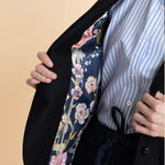 Rönner Cavaletti Blazer | Embroidered Italian Wool | Noir - Rönner - Equiluxe Tack