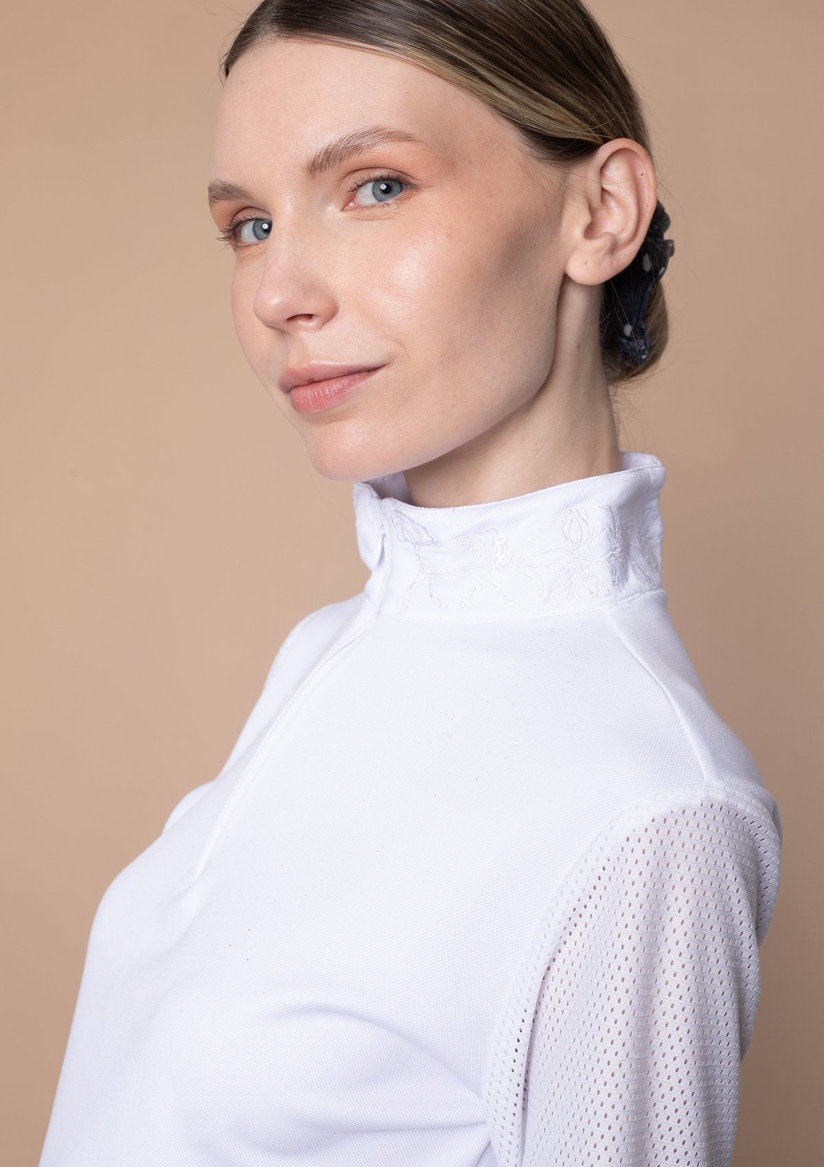 Rönner Delta Show Shirt | White - Rönner - Equiluxe Tack