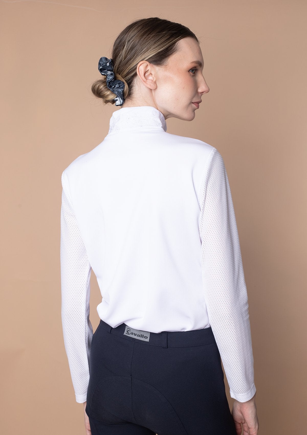 Rönner Delta Show Shirt | White - Rönner - Equiluxe Tack