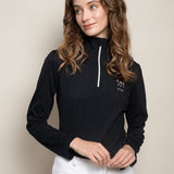 Rönner Devotion Quarter - Zip | Embroidered - Noir | Medium Weight - Rönner - Equiluxe Tack