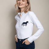 Ronner Elsa Show Shirt | White - Rönner - Equiluxe Tack