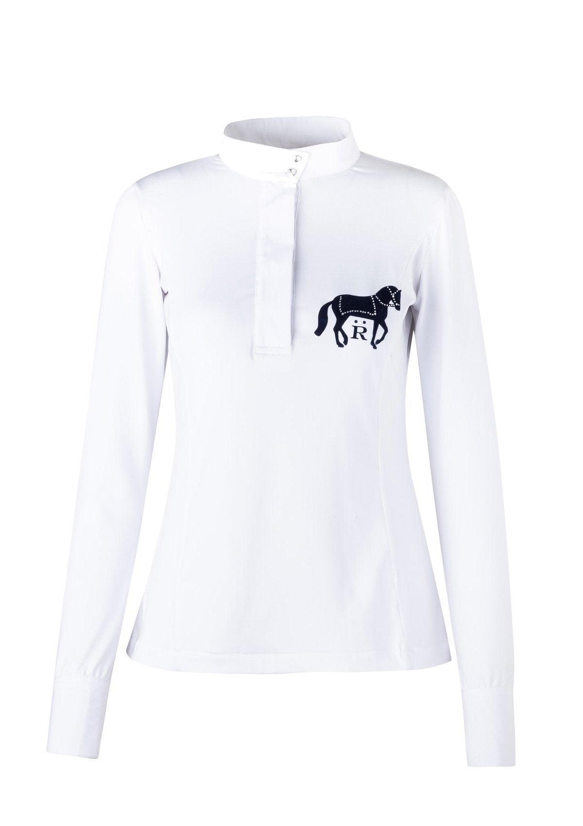 Rönner Elsa Show Shirt | White - Rönner - Equiluxe Tack