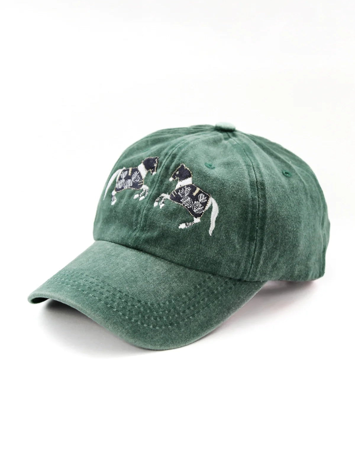 Ronner Equestrian Cotton Carousel Cap | Forest Green - Rönner - Equiluxe Tack