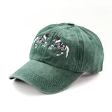 Ronner Equestrian Cotton Carousel Cap | Forest Green - Rönner - Equiluxe Tack