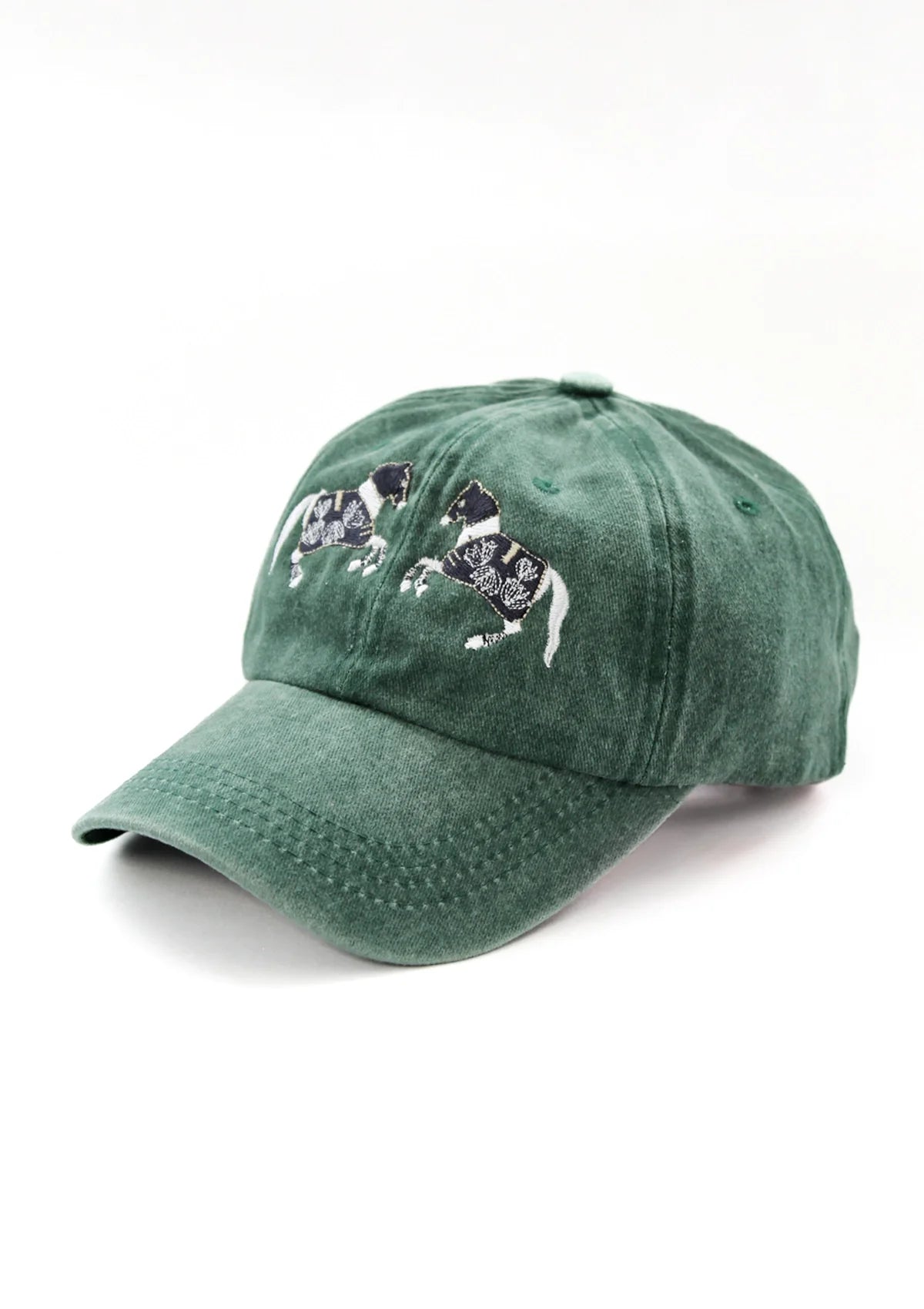 Ronner Equestrian Cotton Carousel Cap | Forest Green - Rönner - Equiluxe Tack
