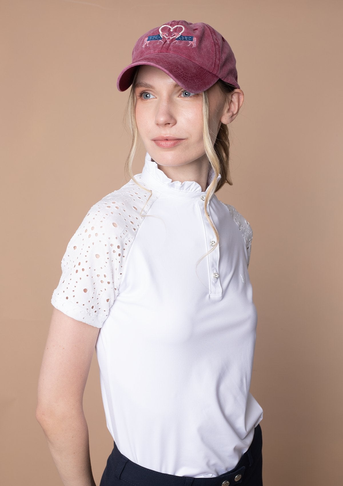 Rönner Equestrian Cotton Love Horses Cap | Rose - Rönner - Equiluxe Tack