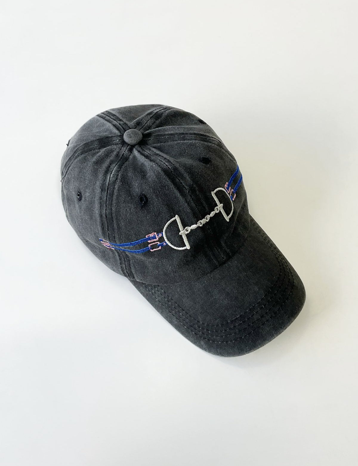 Rönner Equestrian Cotton Sporty Snaffle Cap | Black - Rönner - Equiluxe Tack