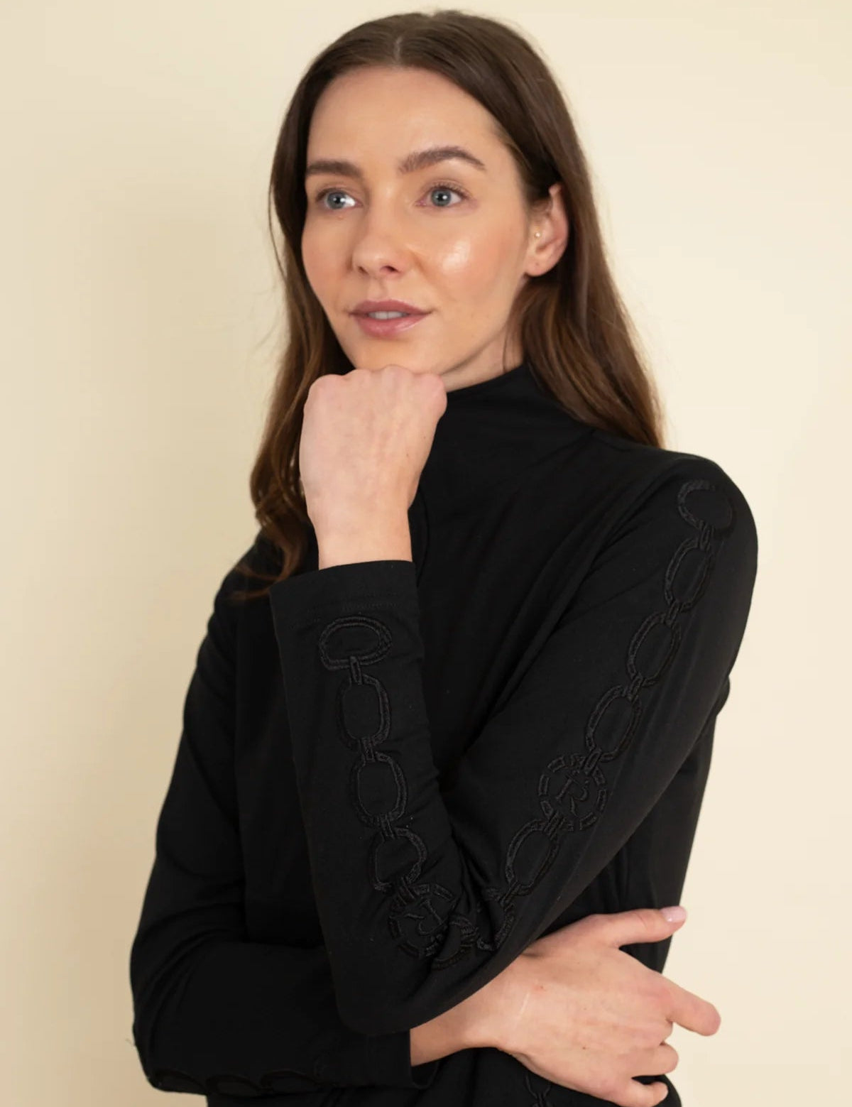 Ronner Equus Embroidered Zip Jacket | Noir - Rönner - Equiluxe Tack