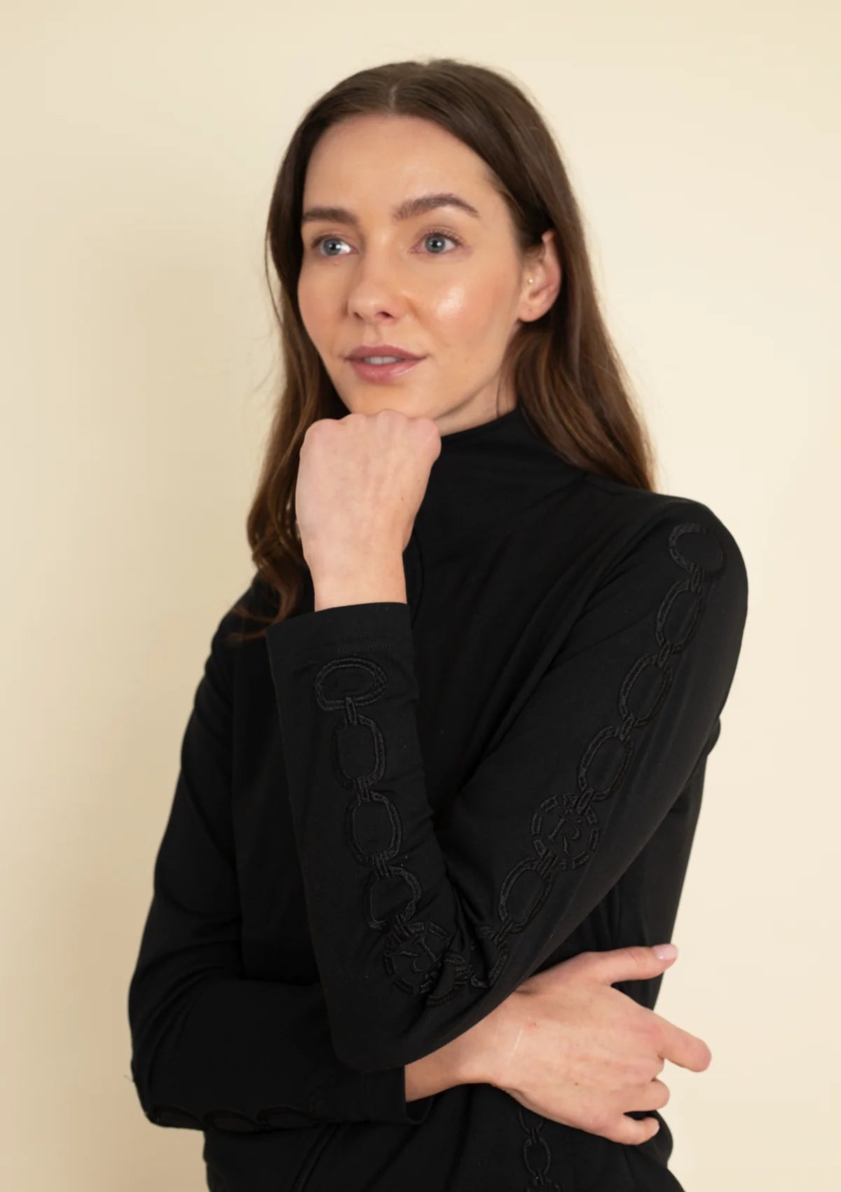 Ronner Equus Embroidered Zip Jacket | Noir - Rönner - Equiluxe Tack