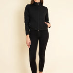 Ronner Equus Embroidered Zip Jacket | Noir - Rönner - Equiluxe Tack