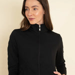 Ronner Equus Embroidered Zip Jacket | Noir - Rönner - Equiluxe Tack