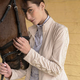 Rönner Equus Embroidered Zip Jacket | Sand - Rönner - Equiluxe Tack