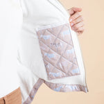 Rönner Florence Quilted Vest | Victory Print | Taupe - Rönner - Equiluxe Tack