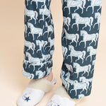 Rönner Horse Dreams Slippers | White - Rönner - Equiluxe Tack