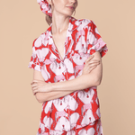 Ronner Horsebond PJ’s Set Short Sleeve | Red & White | Equestrian Sleepwear Collection - Rönner - Equiluxe Tack