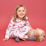 Ronner Loyal Luck Children's PJ's Set | Long Sleeve | White - Rönner - Equiluxe Tack