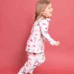 Ronner Loyal Luck Children's PJ's Set | Long Sleeve | White - Rönner - Equiluxe Tack