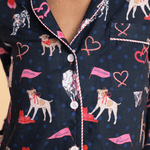 Rönner Loyal Luck PJ's Set | Long Sleeve | Midnight Blue - Rönner - Equiluxe Tack
