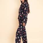 Rönner Loyal Luck PJ's Set | Long Sleeve | Midnight Blue - Rönner - Equiluxe Tack