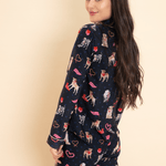 Rönner Loyal Luck PJ's Set | Long Sleeve | Midnight Blue - Rönner - Equiluxe Tack
