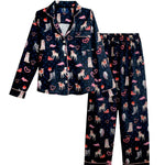 Rönner Loyal Luck PJ's Set | Long Sleeve | Midnight Blue - Rönner - Equiluxe Tack