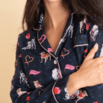 Rönner Loyal Luck PJ's Set | Long Sleeve | Midnight Blue - Rönner - Equiluxe Tack