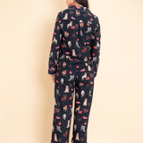 Rönner Loyal Luck PJ's Set | Long Sleeve | Midnight Blue - Rönner - Equiluxe Tack