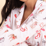 Rönner Loyal Luck PJ's Set | Long Sleeve | White - Rönner - Equiluxe Tack