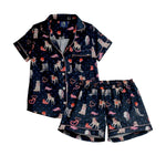 Rönner Loyal Luck PJ's Set | Short Sleeve | Midnight Blue - Rönner - Equiluxe Tack
