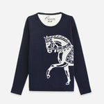 Rönner Martina Sweater | Navy - Rönner - Equiluxe Tack