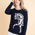 Rönner Martina Sweater | Navy - Rönner - Equiluxe Tack